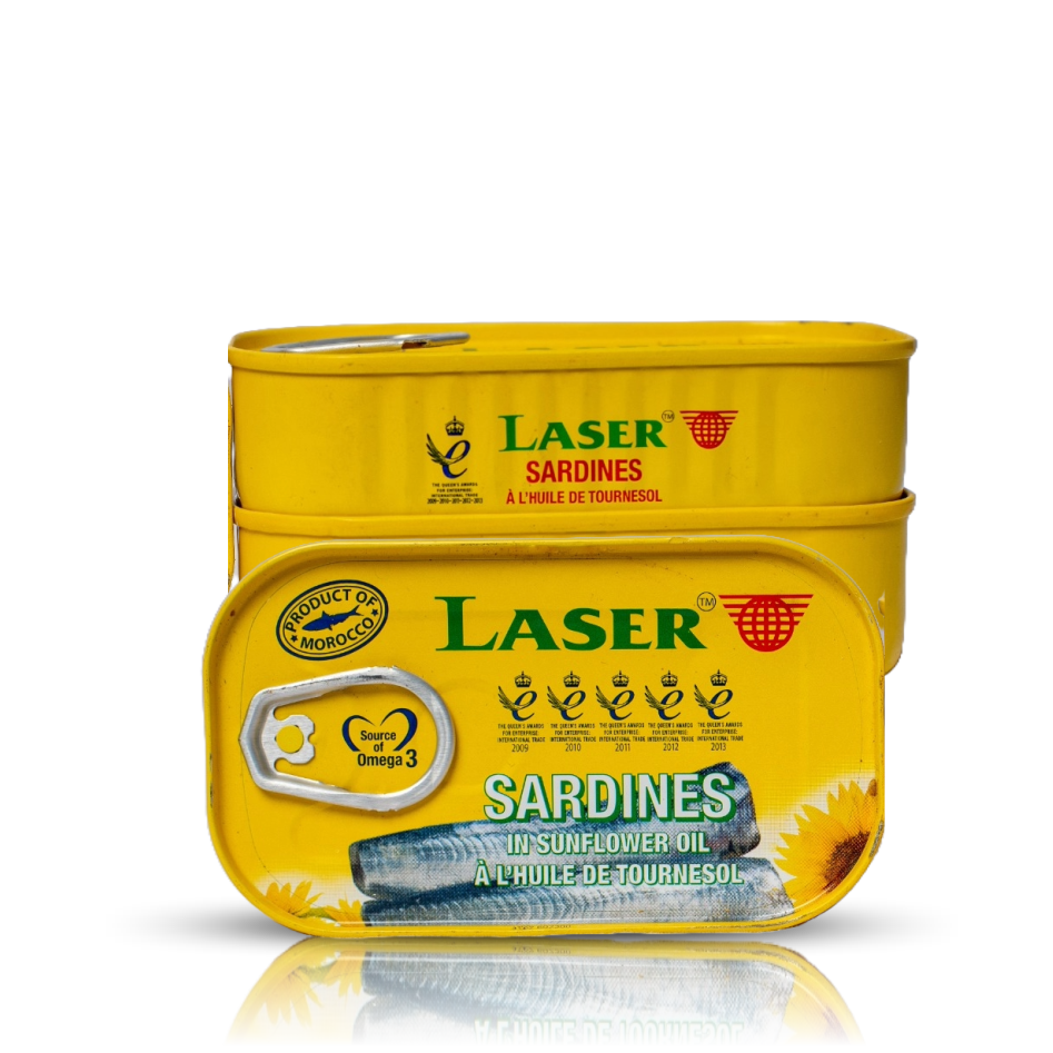 Laser Sardines in Sunflower Oil - Laser Oil Nigeria